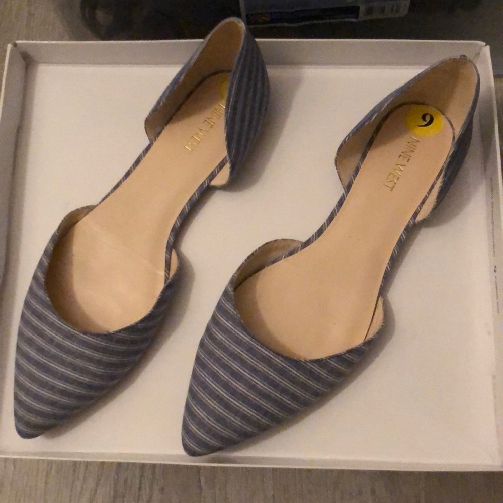 Nine West pointed toe flats